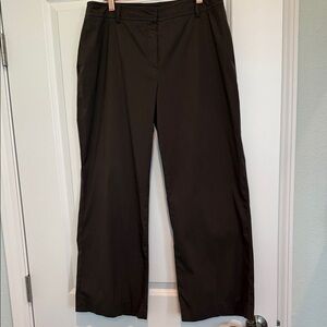 Akris punto  brown cropped pants